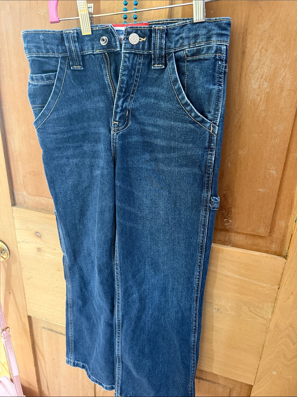 Old Navy Dark Blue Denim Jeans - Classic Straight Fit